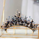 ブライダル ヘッドアクセサリー 結婚式 ウェディング パーティー 婦 花嫁 舞台 小道具 コスプレ ティアラ ドレス クラウン グランド スイート ビーズ ブラ...