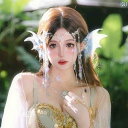 ブライダル ヘッドアクセサリー 結婚式 ウェディング パーティー 婦 花嫁 舞台 小道具 コスプレ フェアリー エキゾチック レトロ ヘア アクセサリー 額 飾り 頭飾り 写真 写真 額 チェーン 西 双 納 ダイ 国籍
