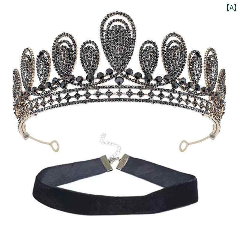 ティアラ 舞台 ステージ パフォーマンス 小道具 レディース 誕生日 パーティー 主役 クラウン バロック..