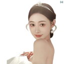 ブライダル アクセサリー 小物 ウェディング 結婚式 パーティー 婦 花嫁 舞台 小道具 コスプレ クラウン ヘッド ピース 劉 亦 菲 コンパクト 輝く ドレス メイクアップ ヘア アクセサリー シンプル ディナー ドレス