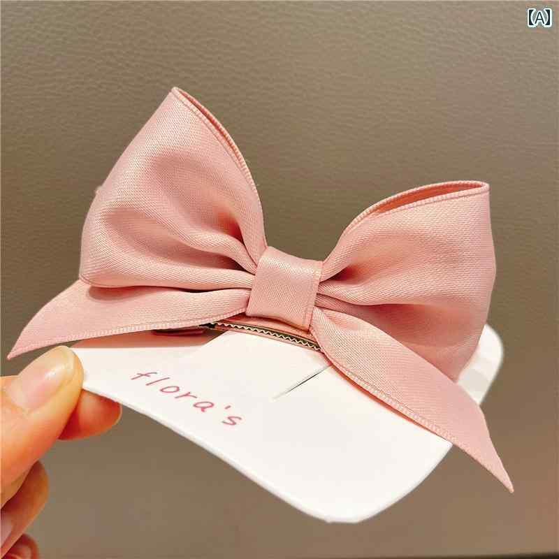 子供 ヘア アクセサリー 赤 立体 リボン ヘア クリップ 女の子 女の子 女の子 プリンセス トップスス ..