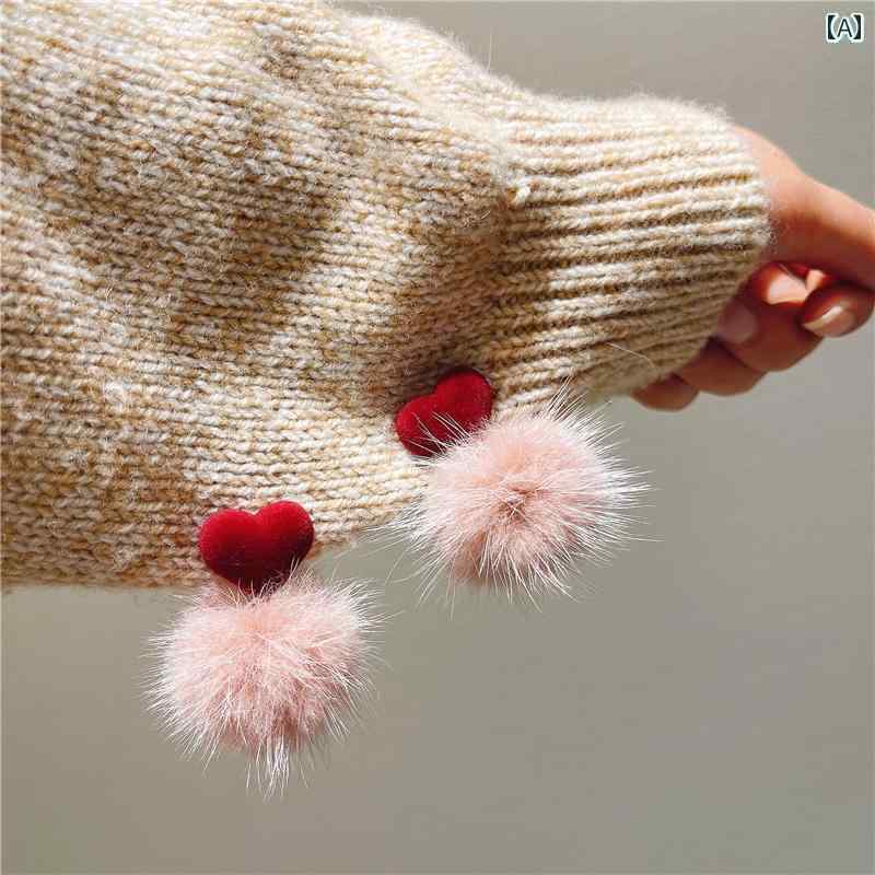 ヘアーアクセサリー 女子 キッズ 子供 アクセサリー 秋冬 年 ピアス 韓国 ベビー かわいい イヤリング 痛み 防止 イヤー クリップ