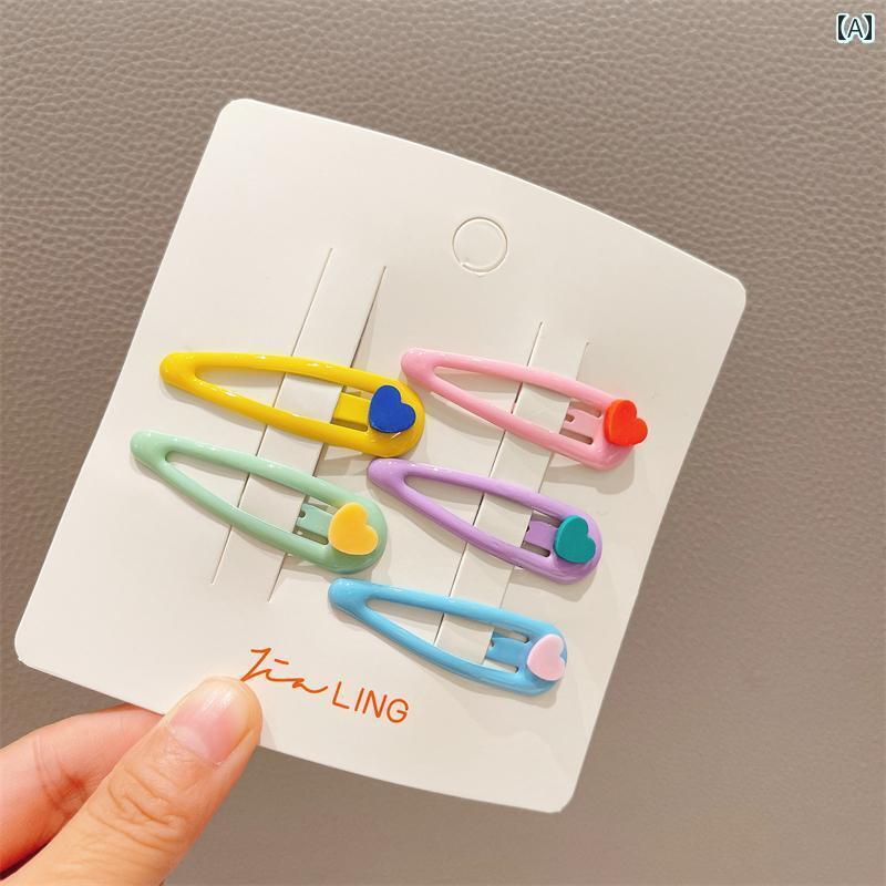 ヘアーアクセサリー 女子 キッズ 子供 愛 クリップ ベビー ヘア クリップ 髪 傷つけません ベビー 帽子 ヘア クリップ 前髪 クリップ