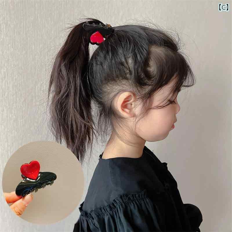 ヘアーアクセサリー 女子 キッズ 子供 韓国 秋冬 ぬいぐるみ ヘア クリップ ヘア ...