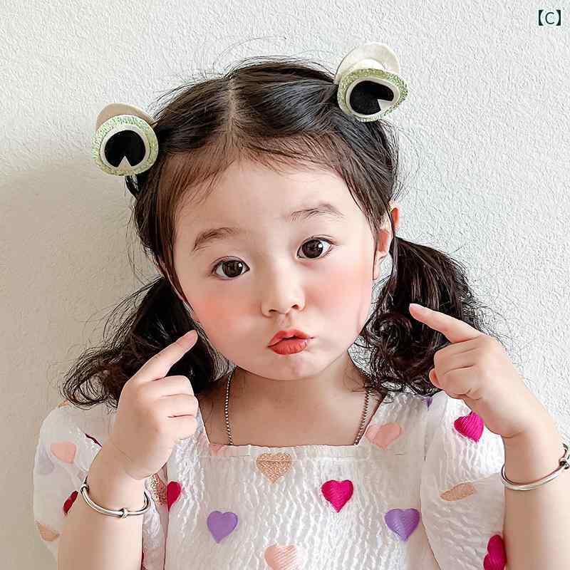 ヘアーアクセサリー 女子 キッズ 子供 女子 耳 ヘア クリップ 2 パック ヘア クリ...