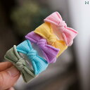 韓国 ヘア バンド カラフル リボン ポニーテール 少女 基本 ヘア ネクタイ 革 セット ベビー高 ストレッチ ゴム バンド