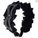 レディース ヘアアクセサリー 起毛髪 ボリューム ヘア フープ リボン ヘアピン 帽子 ハイ スカルヘッド バンド