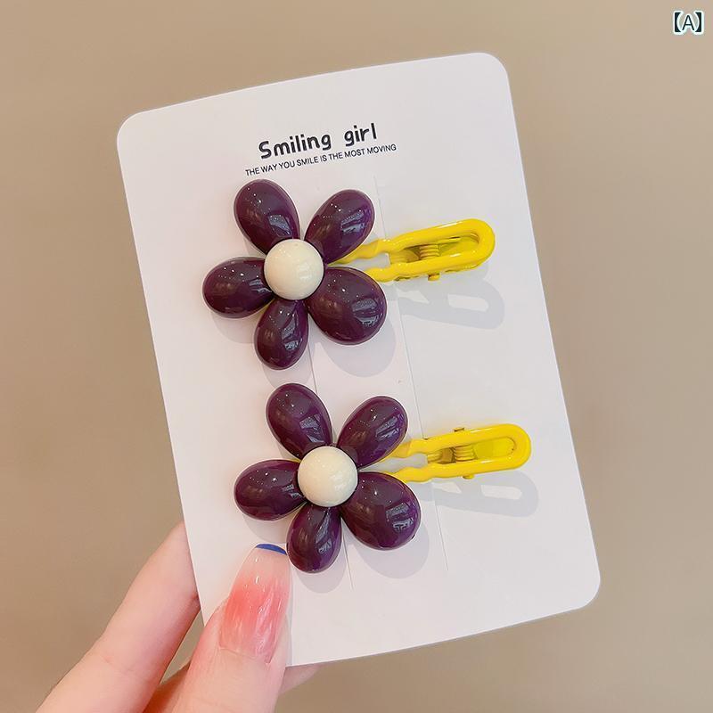 花 ヘアピン 赤ちゃん 髪 前髪 ヘアピン 韓国 ガール高 価値 ヘアピン 女の子 女の子 ヘアピン ヘア ア..