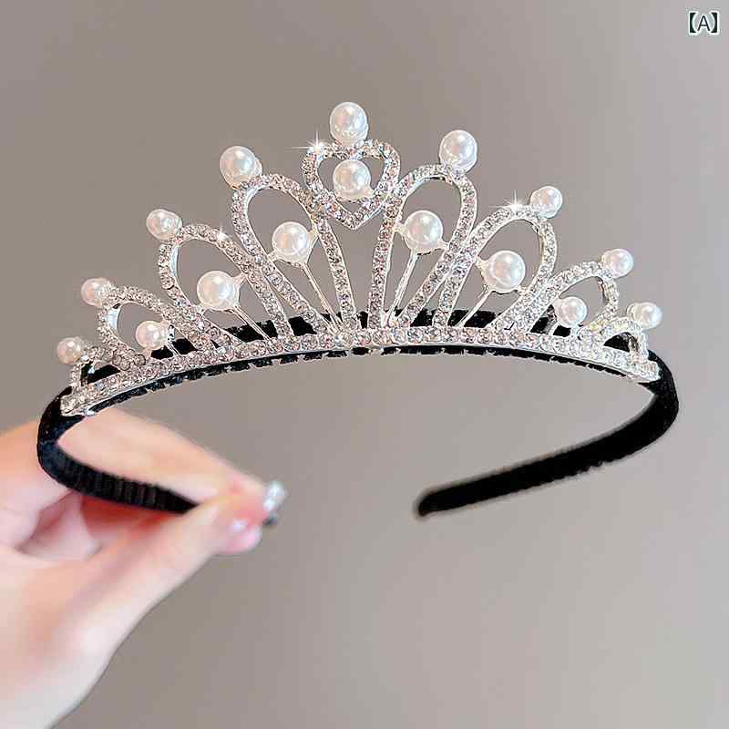 女の子 女の子 女の子 クラウン ヘッド バンド ヘッド バンド 少女 誕生日 パフォーマンス プリンセス..