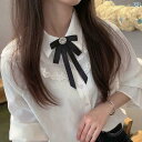 オフィス 制服 レディース 小物 清潔感 蝶 ネクタイ リボン リボン 襟 フラワー ヘッド フラワー シャツ 襟 アクセサリー