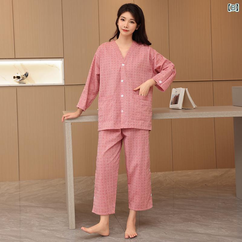 サウナ服 温泉 旅行 リラクゼーション メンズ レディース 兼 前後 開きお灸 ロング 綿 大きいサイズ メンズ カッピング カッピングお灸 浴衣