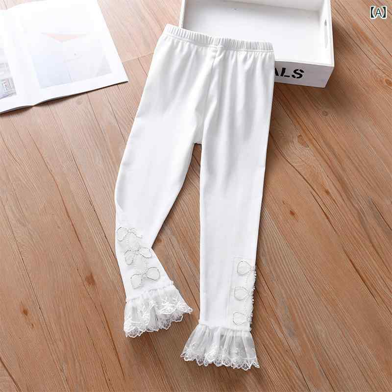 子供服 女の子 キッズ かわいい おしゃれ 少女 レギンス 春秋 ズボン 赤ちゃん 白 アウター 秋 薄手 涼しい 涼しい 涼しい 涼しい ズボン