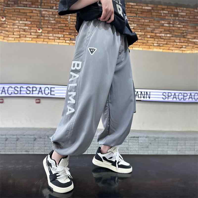 キッズ 男の子 ズボン パンツ 夏 ファッション カジュアル 薄手 涼しい 子供 速乾 防蚊 虫よけ トレンド