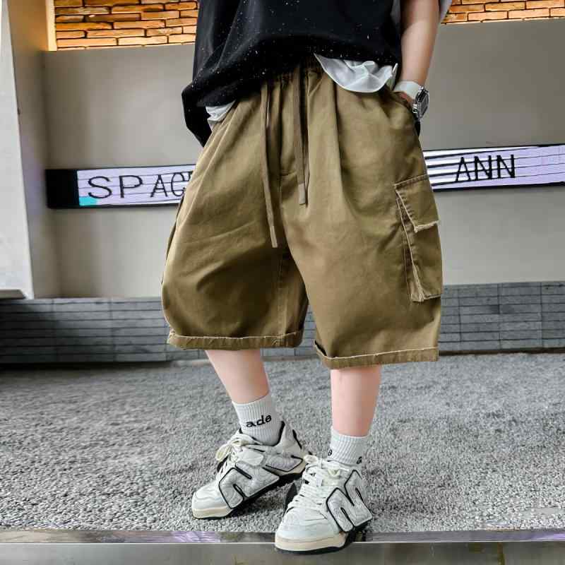 楽天おうち健康生活キッズ 男の子 ズボン パンツ 夏 ファッション カジュアル 薄手 涼しい ショート 子供 トレンド