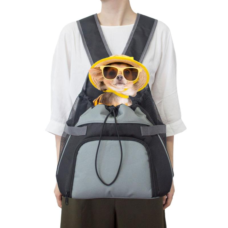 犬 キャリーバッグ 抱っこ リュック バックパック 屋外 ポータブル 通気性 快適 ペットグッズ