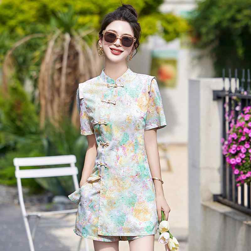 レディース ファッション 夏 エレガント 上品 おしゃれ ドレス スカート 社交界 小柄