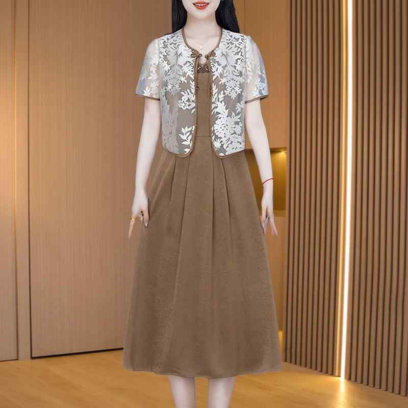 レディース ファッション 夏 おしゃれ 通勤 オフィス 上品 デート セットアップ ドレス 社交界 軽量 涼しい スカート