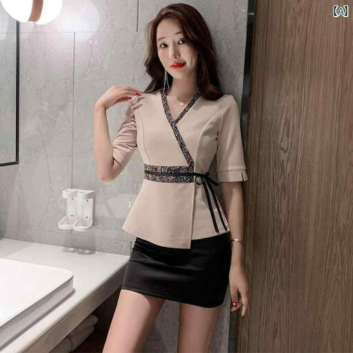 エステ ユニフォーム サロン クリニック 制服 スパ レディース スーツ パンツ スカート ブラック 半袖 エステ ユニフォーム サロン クリニック 制服 スパ レディース スーツ パンツ スカート ブラック 半袖