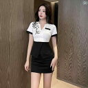 エステ ユニフォーム サロン クリニック 制服 スーツ レディース スパ ブラック ブルー パンツ