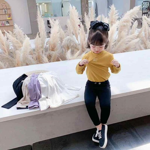 カットソー tシャツ キッズ 子供服 女の子 ベビー 赤ちゃん タートルネック 長袖 春秋冬 トップス イエロー ブラック ホワイト ハイネック カットソー tシャツ キッズ 子供服 女の子 ベビー 赤ちゃん タートルネック 長袖 春秋冬 トップス イエロー ブラック ホワイト ハイネック