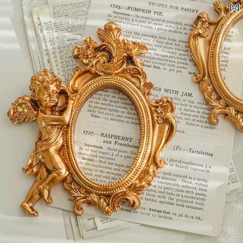 アクセサリー ディスプレイ エンジェル レトロ フォトフレーム シンプル おしゃれ トレー インテリア ..