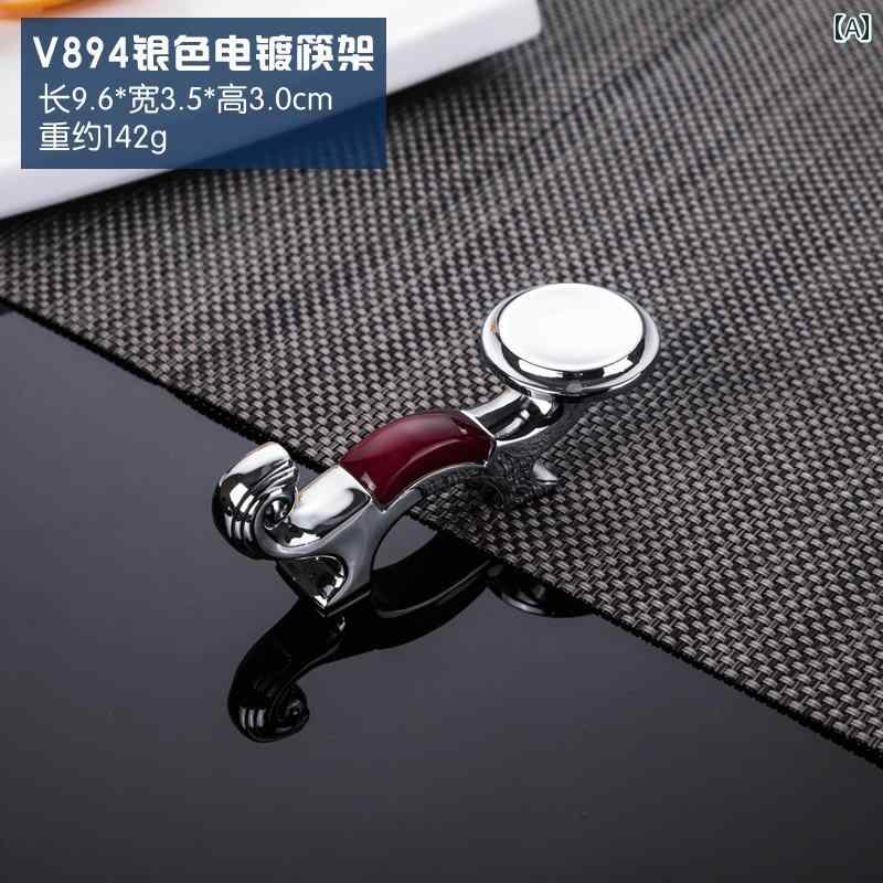 箸置き おしゃれ 金 銀 ホルダー 304 ステンレス 銅 亜鉛合金 カトラリーレスト シンプル 家庭 普段使い 来客 キッチン 雑貨