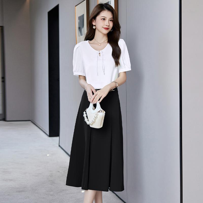 西洋風 花柄 シフォン セットアップ 夏 西洋風 セットアップ