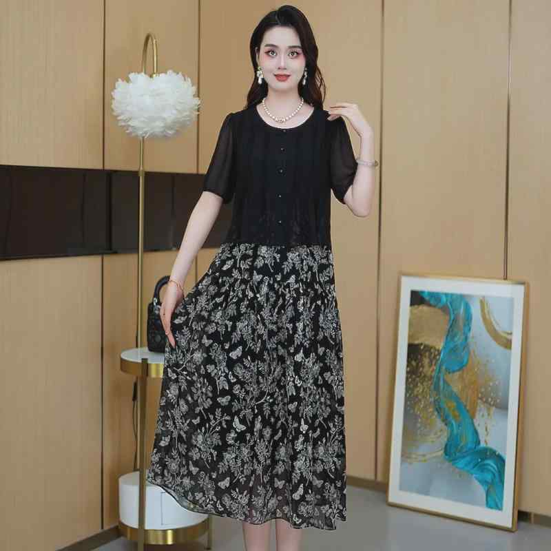 レディース ファッション 夏 エレガント 上品 おしゃれ ガーゼ ドレス 軽量 涼しい 感 ホリデー 2点 セット