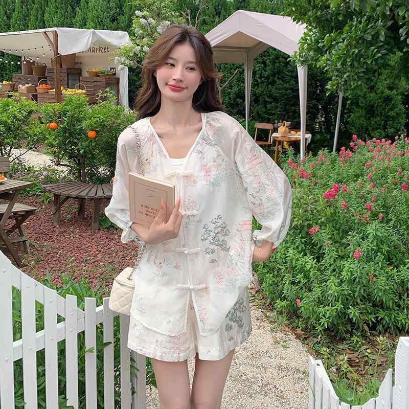 精巧 セットアップ 夏 洋風 セットアップ