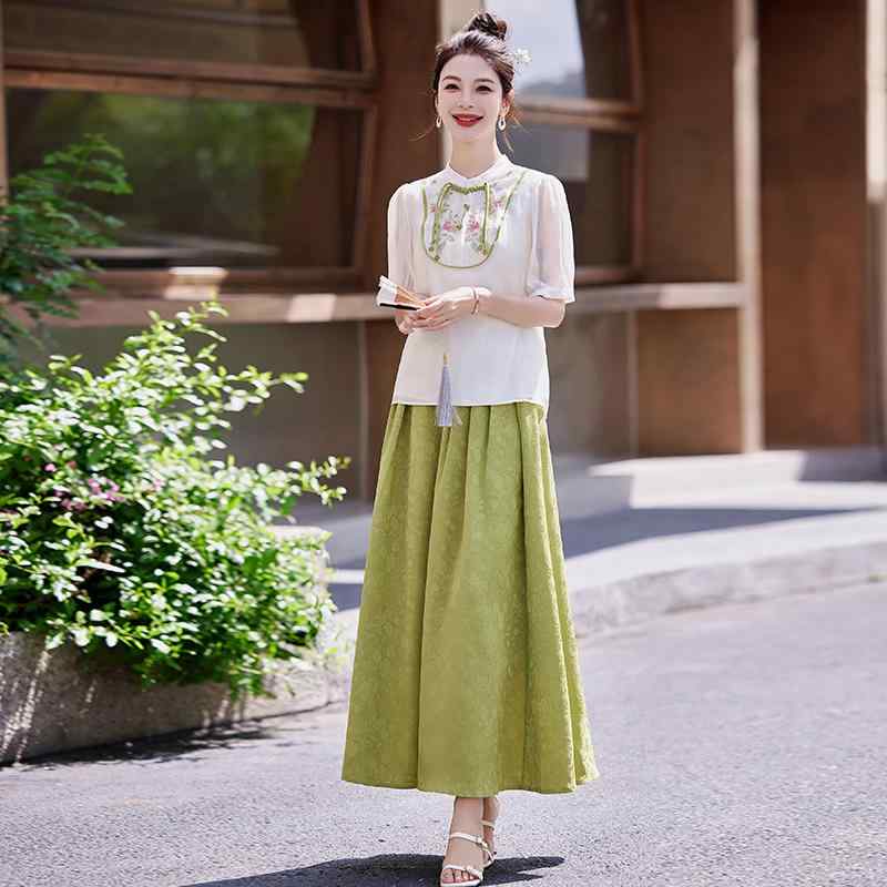 レディース ファッション 夏 おしゃれ 通勤 オフィス 上品 デート 凛々しい エレガント セットアップ ドレス ハイソサエティ スカート