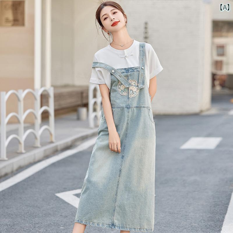 レディース ファッション カジュアル おしゃれ デート 女子会 デニム ドレス 社交界 精巧 スカート