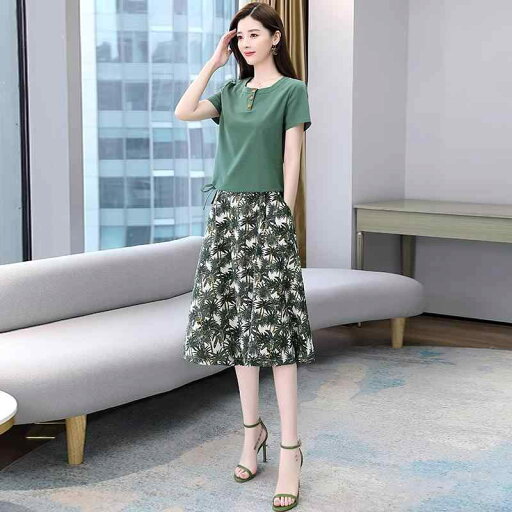 花柄 シフォン セットアップ フォーマル 夏 スタイリッシュ セットアップ 花柄 シフォン セットアップ フォーマル 夏 スタイリッシュ セットアップ