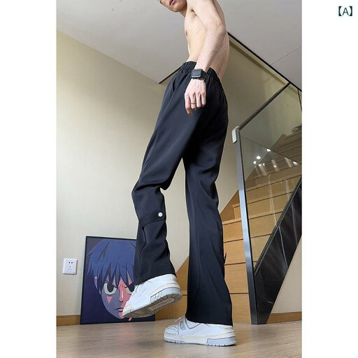 微 起毛 パンツ 夏 薄氷 ワイド パンツ アメリカン ストリート パンツ ストレート レッグ パンツ 微 起毛 パンツ 夏 薄氷 ワイド パンツ アメリカン ストリート パンツ ストレート レッグ パンツ