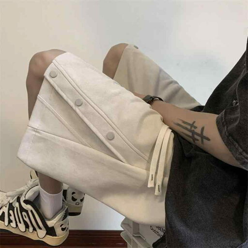 スエード ブレスト ショート パンツ 夏 トレンディ パンツ 五分丈 ハーフ ハーフ パンツ スエード ブレスト ショート パンツ 夏 トレンディ パンツ 五分丈 ハーフ ハーフ パンツ