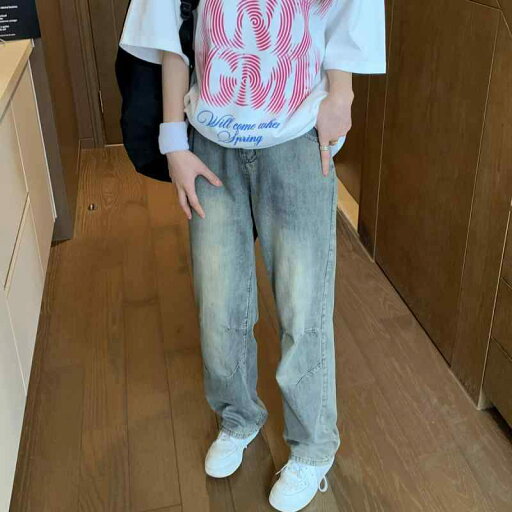 イエロー マッド ひんやり 涼しい 快適 ジーンズ 夏 薄手 涼しい 涼しい ブーツ カット パンツ アメリカン レトロ ストリート パンツ ストレート ワイドレッグ パンツ イエロー マッド ひんやり 涼しい 快適 ジーンズ 夏 薄手 涼しい 涼しい ブーツ カット パンツ アメリカン レトロ ストリート パンツ ストレート ワイドレッグ パンツ