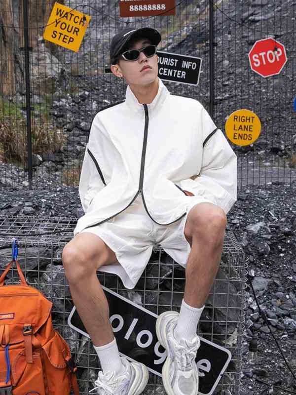 カップル 日焼け防止 服 夏 抗UV ジャケット セットアップ 屋外 釣り 日焼け防止 服 セット