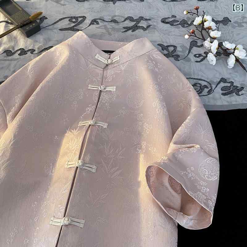 秋冬 コーデ メンズ 服 シンプル ファッション オシャレ 大人 かっこいい 大きいサイズ ストリート 紳士服 シェニール 半袖 T シャツ ラウンドネック リネンニット 通気性