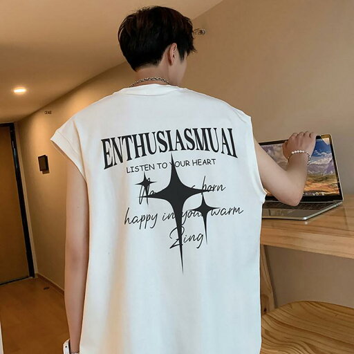 ベスト アウター 夏 薄手 涼しい 涼しい 涼しい ゆったり スポーツ ベスト アメリカ ノースリーブ Tシャツ トップス ベスト アウター 夏 薄手 涼しい 涼しい 涼しい ゆったり スポーツ ベスト アメリカ ノースリーブ Tシャツ トップス