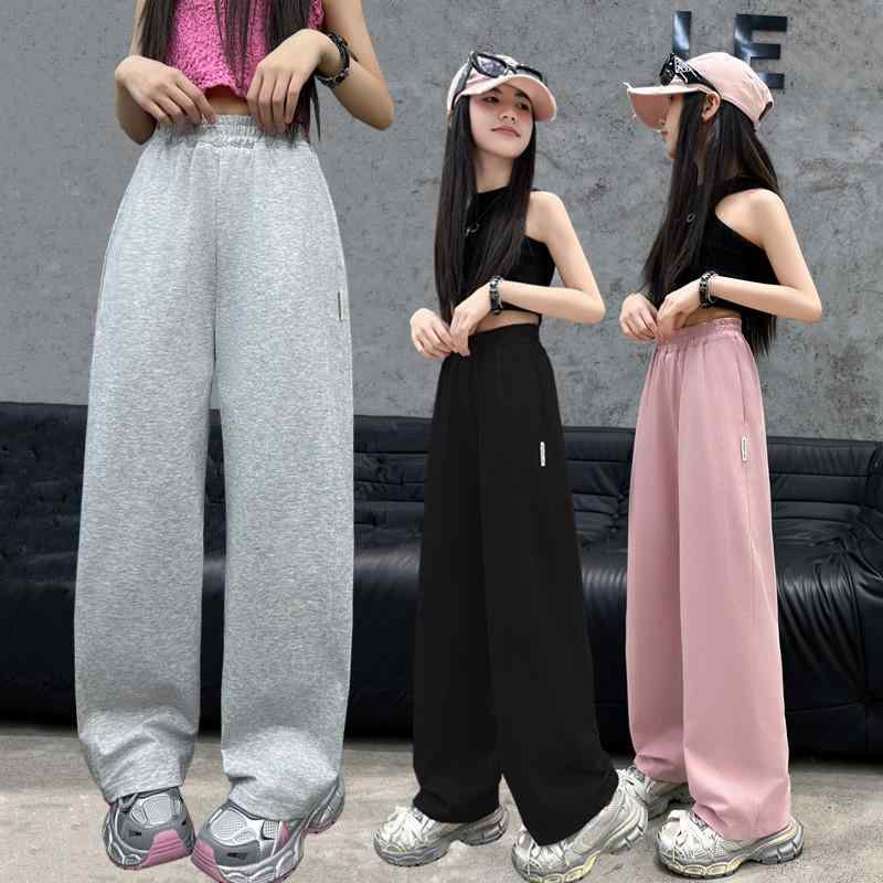 キッズ ズボン 女の子 カジュアル おしゃれ パンツ 子供 夏 服 ストレート トレンディ