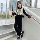 セットアップ 春 服 春 ベスト ビッグ ワイドレッグ 3 点 セット トレンディ
