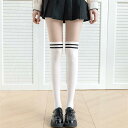 ゴルフ ソックス レディース くつ下 服 夏 ひんやり 涼しい ストッキング ストライプ 通気性 快適 膝上 フェイク ふくらぎ レギンス パンスト