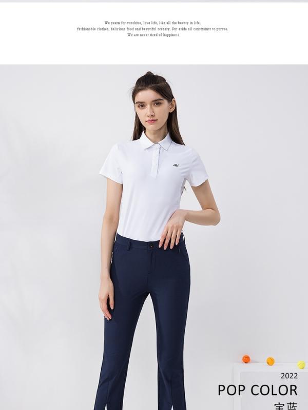 ゴルフウェア レディース おしゃれ 九分丈 パンツ 夏 通気性 快適 パンツ スリム パンツ アウトドア ス..