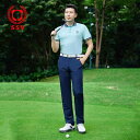 ゴルフウェア メンズ おしゃれ 紳士服 半袖 パンツ ロング トップス ポロシャツ スポーツ 韓国 Tシャツ 速乾