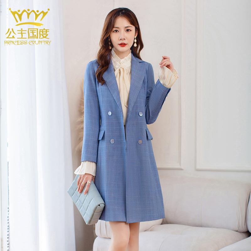 レディース ファッション 立体 レングス スーツ ウィンドブレーカー ジャケット 秋 婦人服