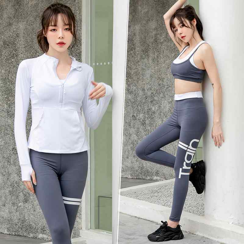 Other - スポーツウェア レディース おしゃれ フィットネス ジム アウトドア 運動 ヨガ 服 セットアップ 夏 フェアリー ランニング 秋冬服 速乾 服