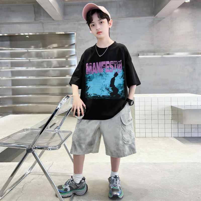 キッズ ファッション トップス 男の子 カジュアル おしゃれ 夏 半袖 薄手 涼しい クール