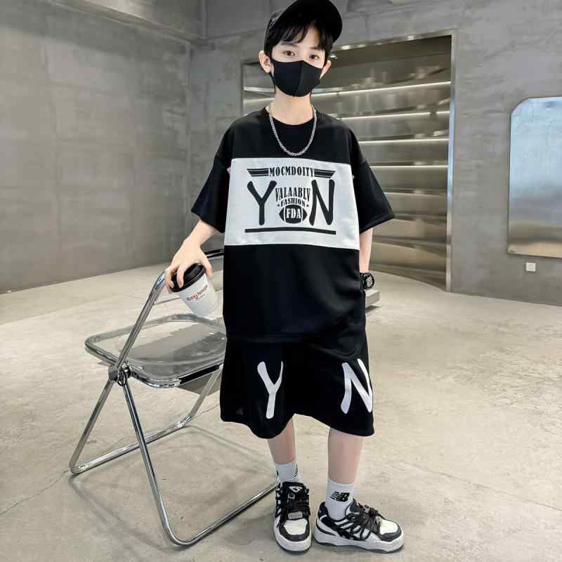 男の子 ファッション ボーイズ 子供 夏 おしゃれ セットアップ 薄 スポーツ クール トレンド