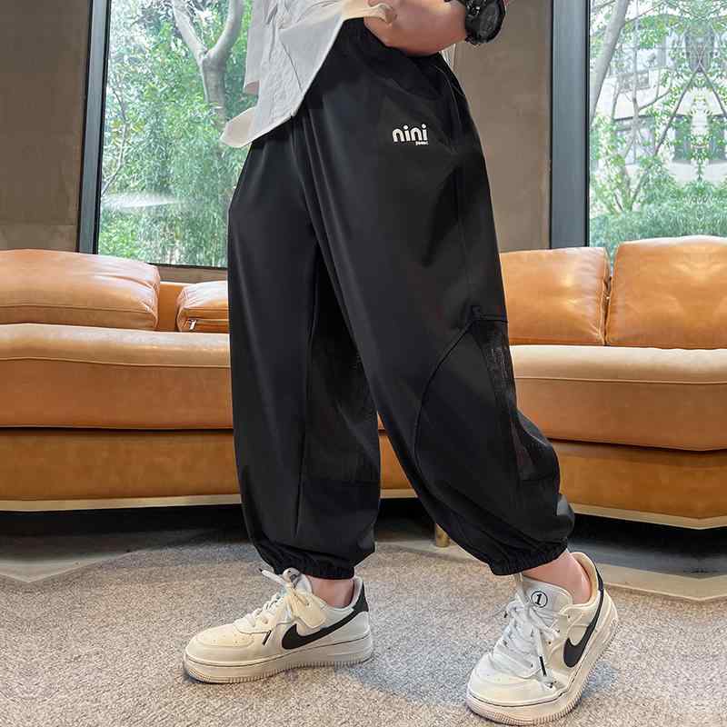キッズ 男の子 ズボン パンツ 夏 ファッション カジュアル 子供 薄手 涼しい 防蚊 虫よけ スポーツ
