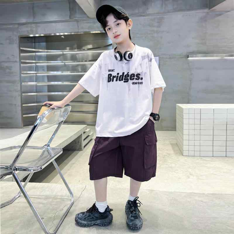 キッズ ファッション トップス 男の子 カジュアル おしゃれ 夏 半袖 薄手 涼しい クール