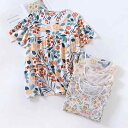 レディース パジャマ ルームウェア リラックス 綿 半袖 Tシャツ 夏 薄手 涼しい ラウンドネック かわいい レーヨン ホームウェア シングル トップス